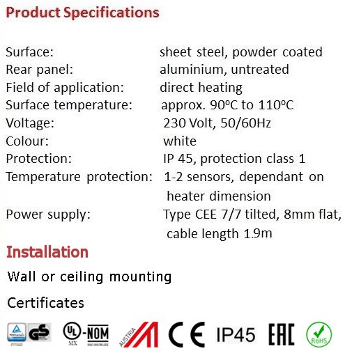 Product specification